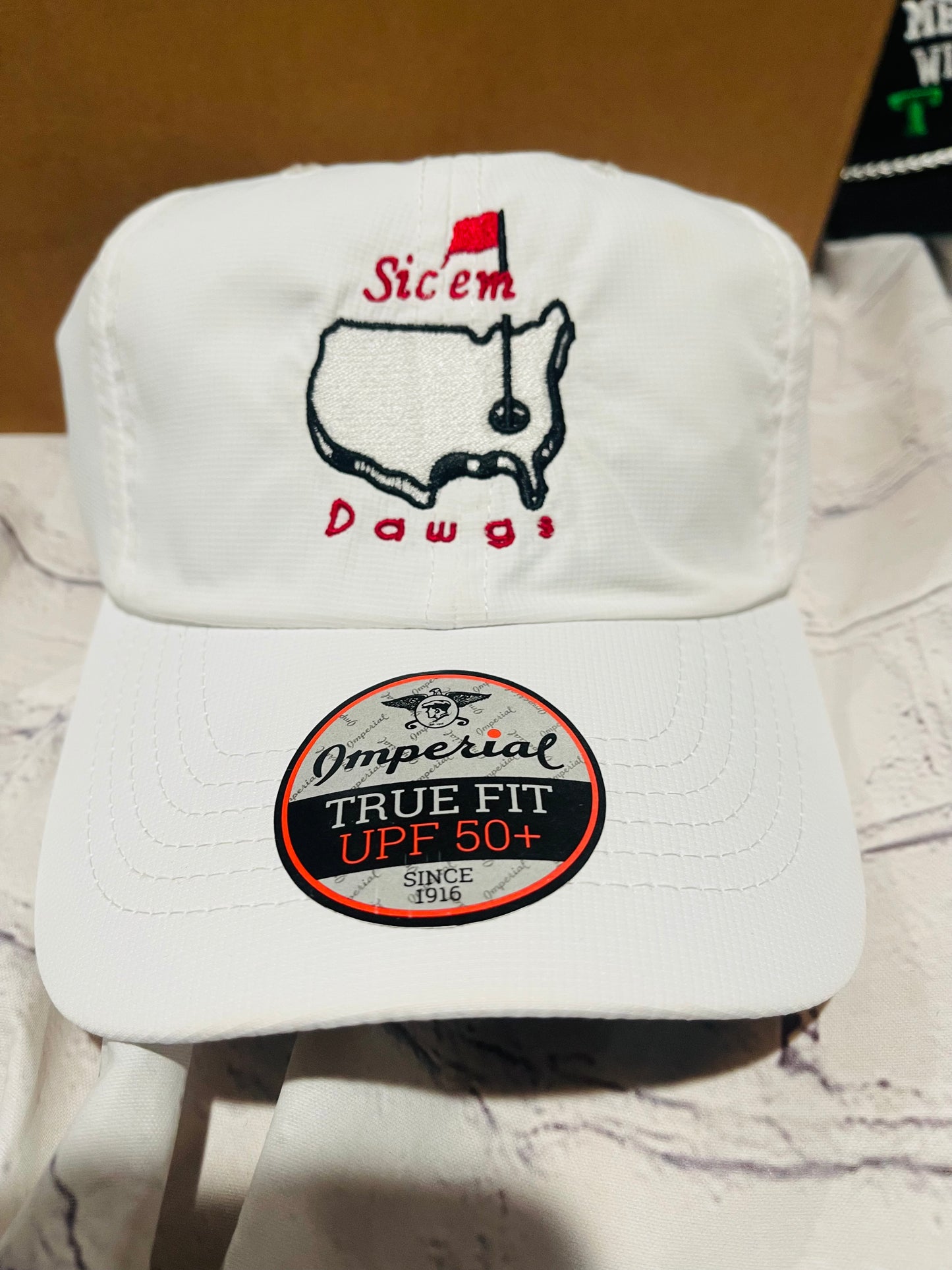 Sic’em Dawgs Imperial rope golf masters hat