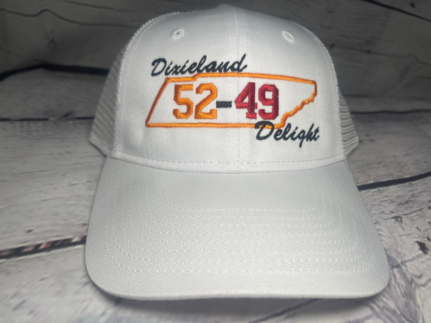 Dixieland Delight state of Tennessee outline hat