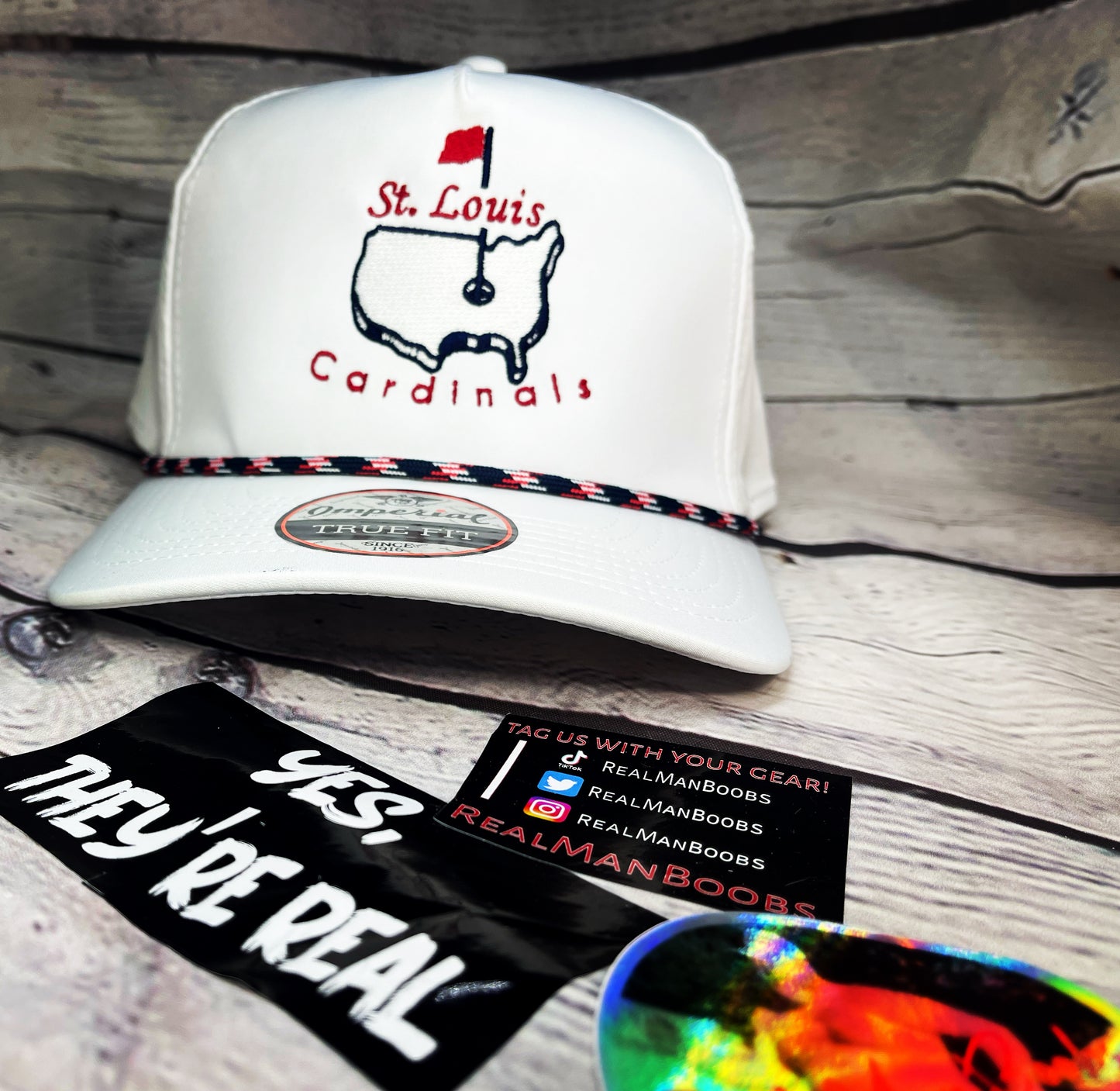 St. Louis Cardinals Imperial Golf hat.