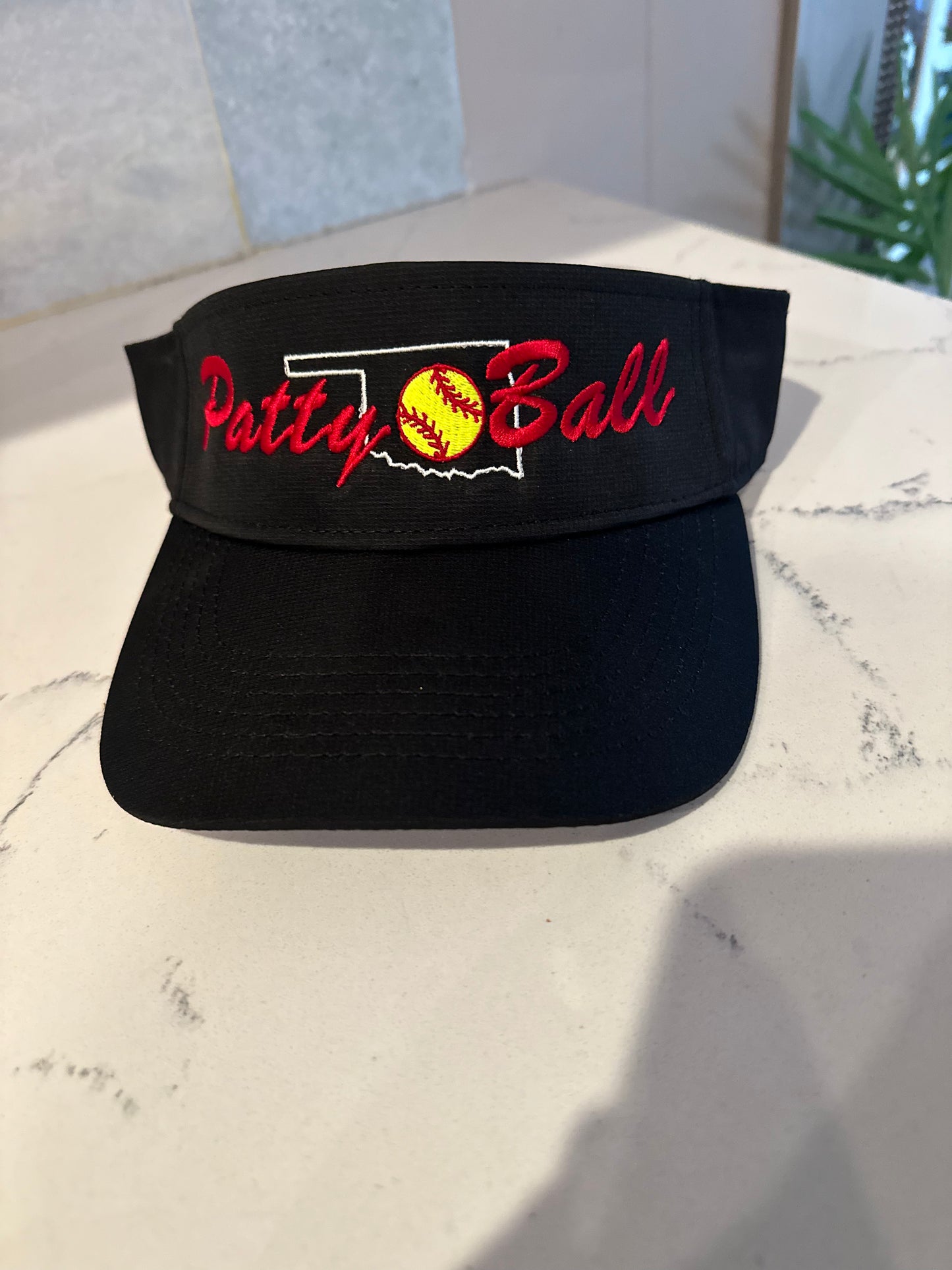 Patty ball Imperial visor Boomer Sooner