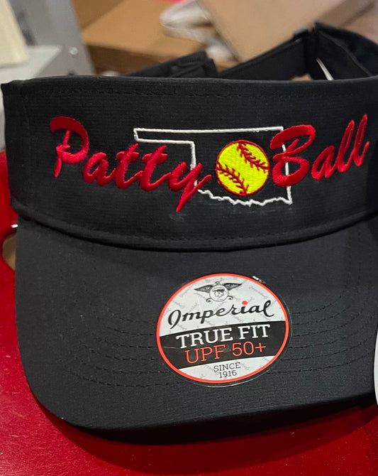 Patty ball Imperial visor Boomer Sooner